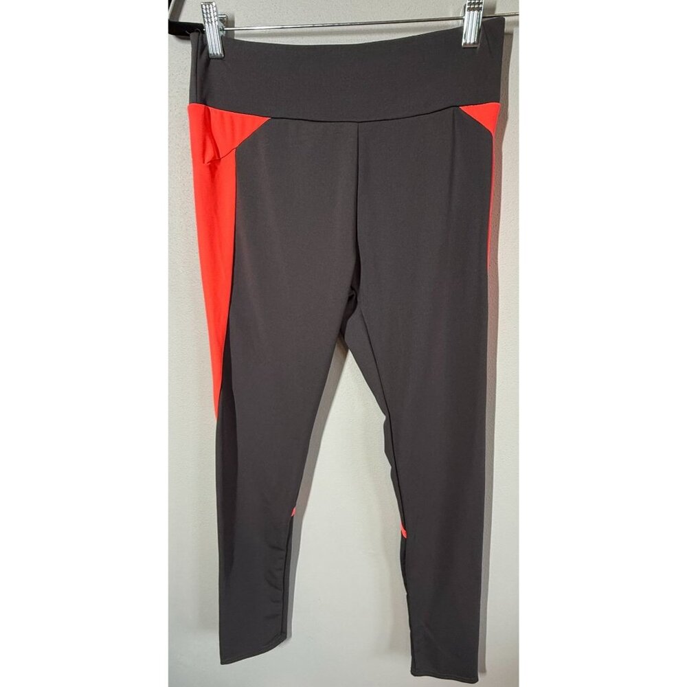 Kimberly C Colorblock‎ Leggings Pink/Gray L/XL Athetic Yoga Exercise Sports